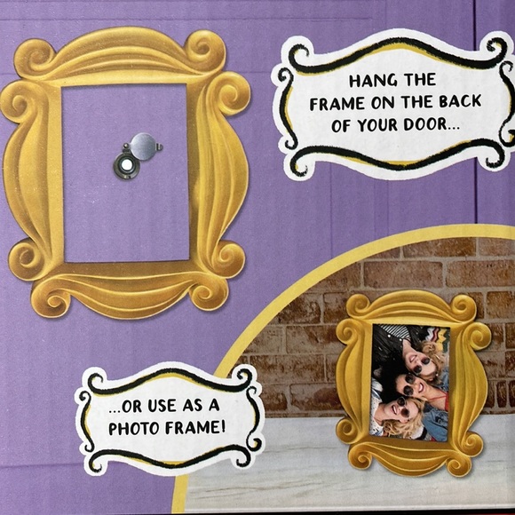 Original Friends Door Peephole Frame New in Box - Picture 4 of 5